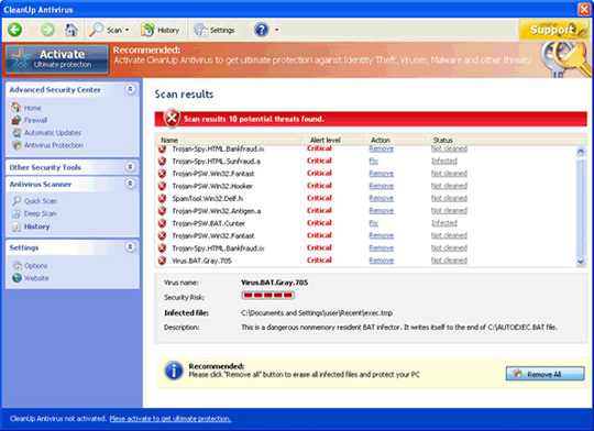 Some popular fake security software - Part 2 Picture 1