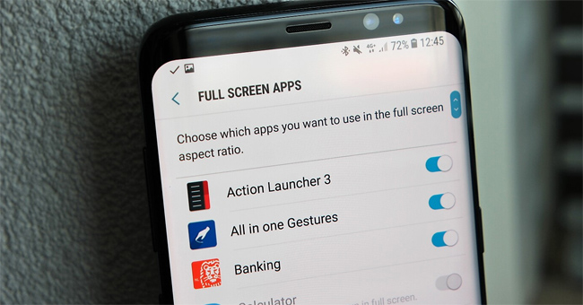 Some settings need to be changed after purchasing Samsung Galaxy S8 Picture 6