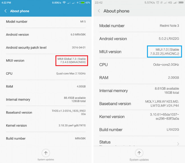 Some things to know to distinguish different MIUI operating system versions on Xiaomi phones Picture 7