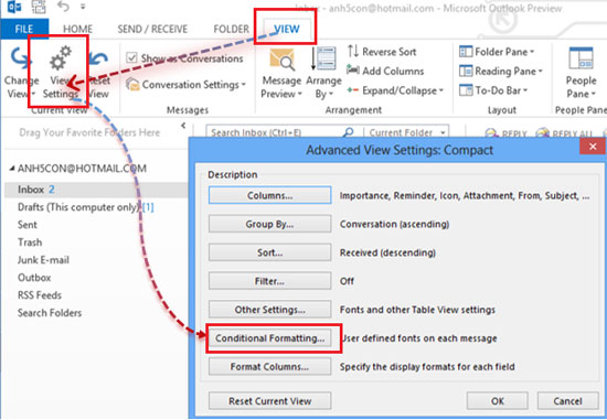 Some tips for Outlook 2013 Picture 9