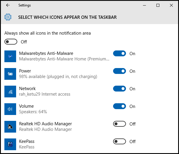Some tips to customize Taskbar on Windows 10 effectively Picture 8