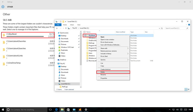 Some tips to free up Windows 10 computer hard drive space Picture 14