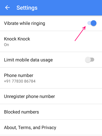 Some tips to help you master Google Duo Picture 7