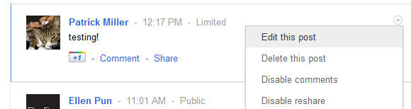 Some useful tips with Google Plus Picture 3