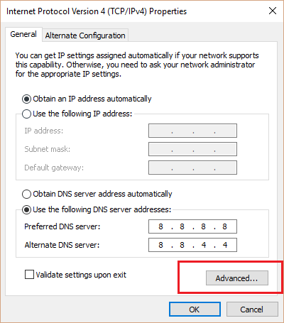 Some ways to fix DNS Server Not Responding on Windows 7/8/10 Picture 11