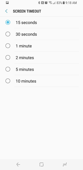 Some ways to increase battery life for Samsung Galaxy S8 Picture 6