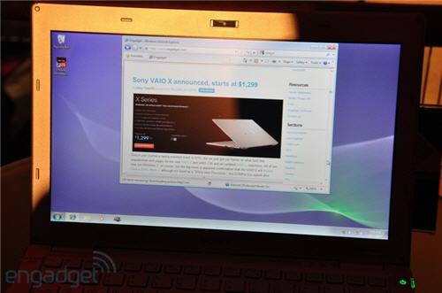 Sony Vaio X in real life Picture 13