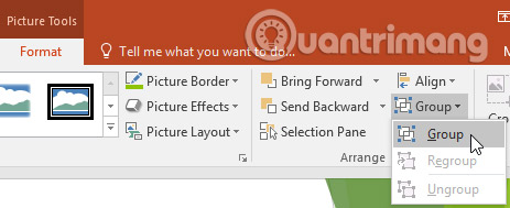 Sort and group objects in PowerPoint 2016 Picture 15