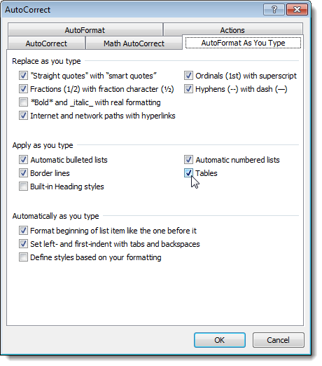 'Speed ​​up' for Microsoft Word 2007 and 2010 Picture 17