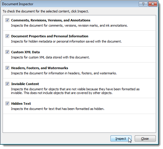 'Speed ​​up' for Microsoft Word 2007 and 2010 Picture 9
