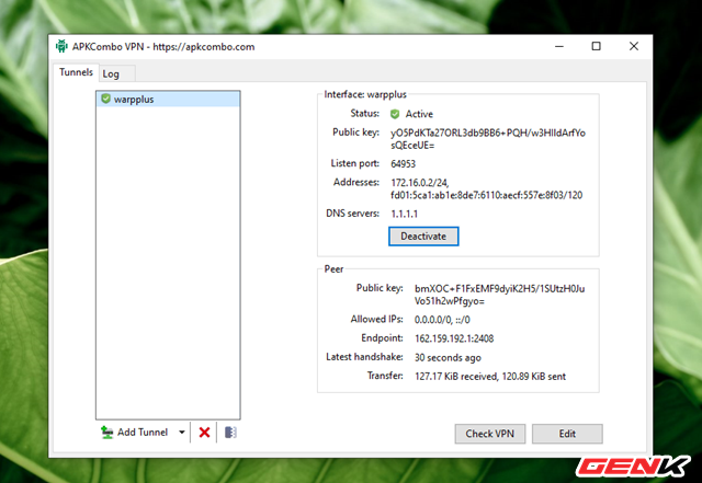 Speed ​​up networking when working from home with APKCombo VPN Picture 7