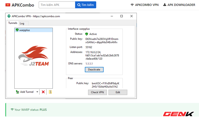 Speed ​​up networking when working from home with APKCombo VPN Picture 8