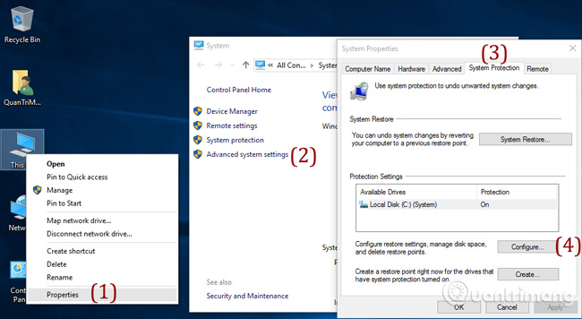 Speed ​​up Windows 10 computers, speed up Win 10 with 7 customizations later Picture 1