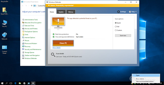Speed ​​up Windows 10 computers, speed up Win 10 with 7 customizations later Picture 6