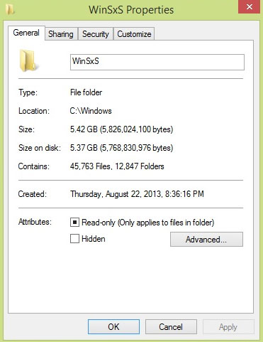 Speed ​​up your computer by reducing the size of your Windows drive Picture 1