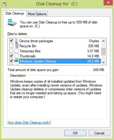 Speed ​​up your computer by reducing the size of your Windows drive Picture 5