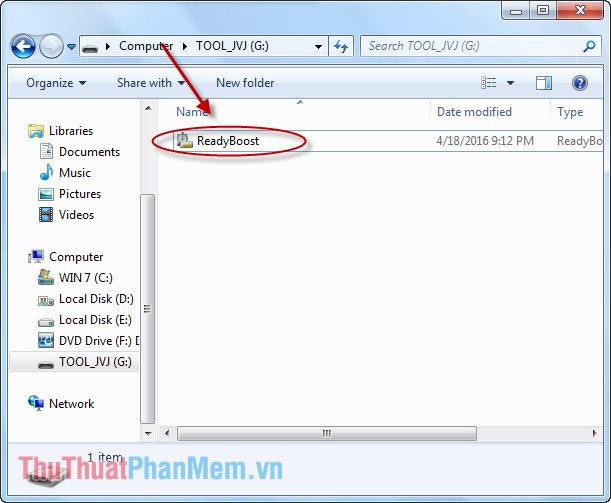 Speed ​​up your computer with READYBOOST Picture 4