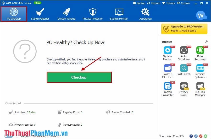 Speed ​​up your computer with Wise Care 365 Free Picture 2