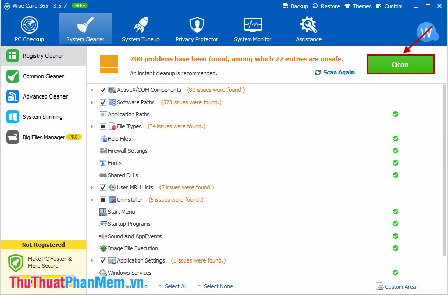 Speed ​​up your computer with Wise Care 365 Free Picture 5