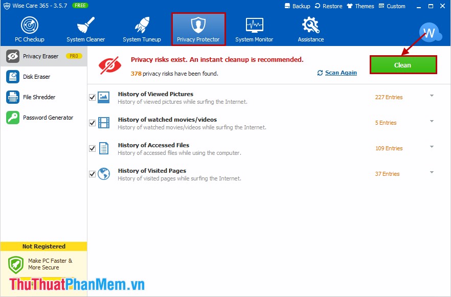 Speed ​​up your computer with Wise Care 365 Free Picture 7