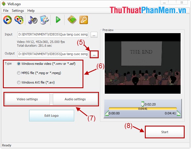 Stamp, insert logo into video by Vidlogo Picture 6
