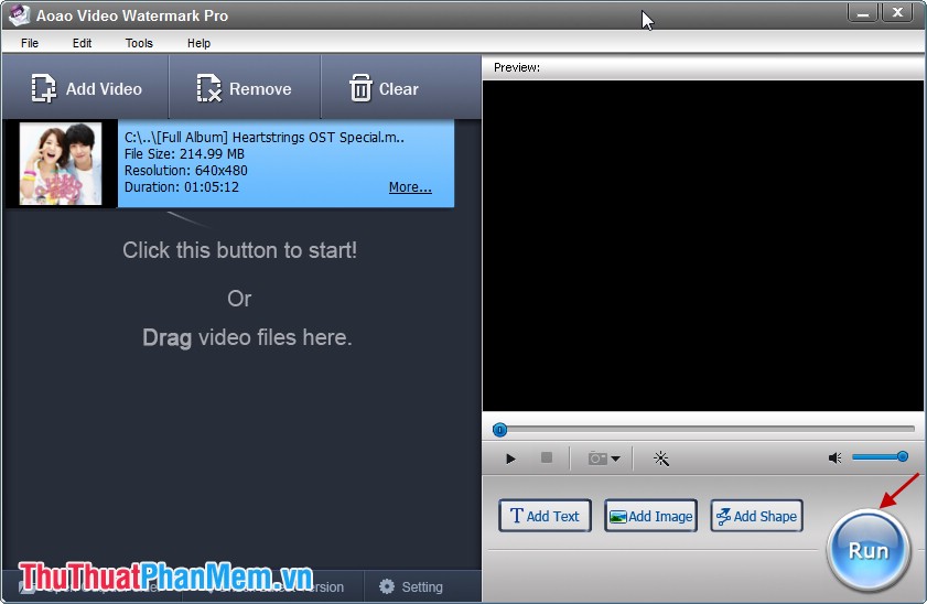 Stamp video with Video Watermark Pro software Picture 9