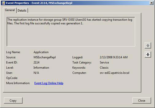 Standby Continuous Replication Management (SCR) - Part 1