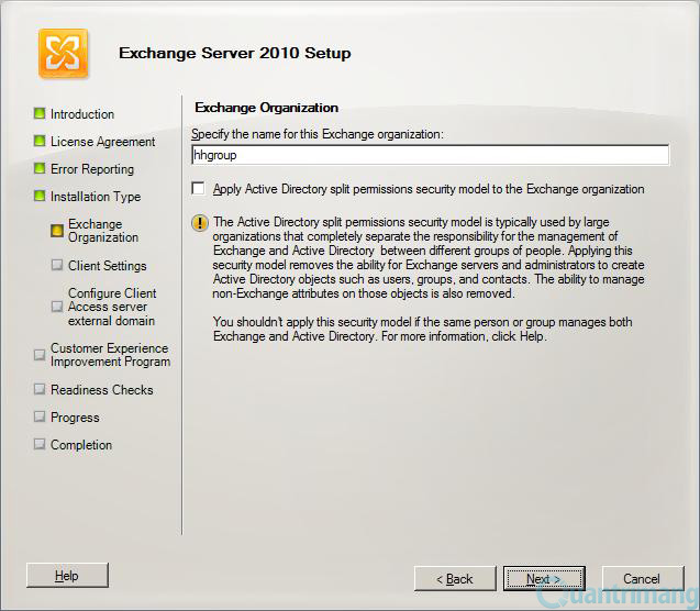 Step By Step Install Exchange Server 2010 TipsMake