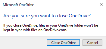 Steps to disable or completely remove the Onedrive application on Windows 10 Picture 6