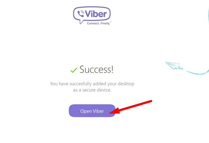 Steps to fix Viber 'To activate viber on your desktop ...' on your computer Picture 4