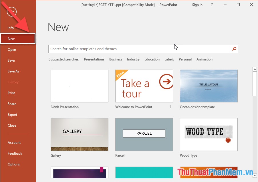 Steps to make presentation reports by Powerpoint fast and beautiful for beginners Picture 1