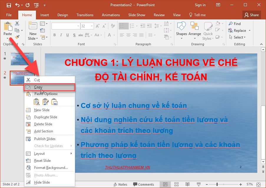 Steps to make presentation reports by Powerpoint fast and beautiful for beginners Picture 10