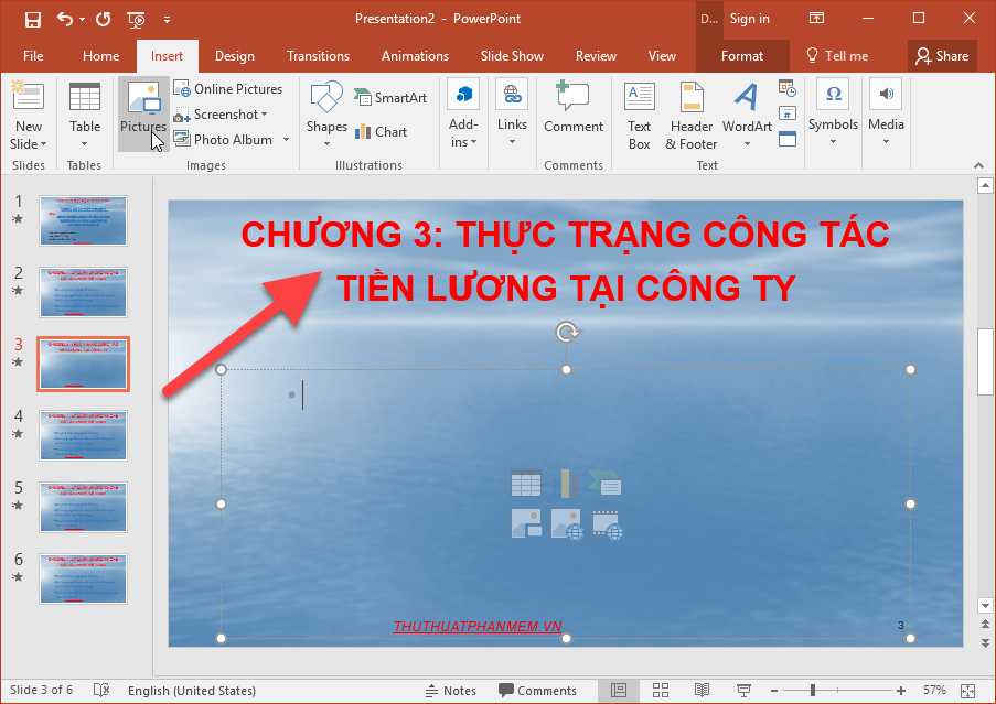 Steps to make presentation reports by Powerpoint fast and beautiful for beginners Picture 11