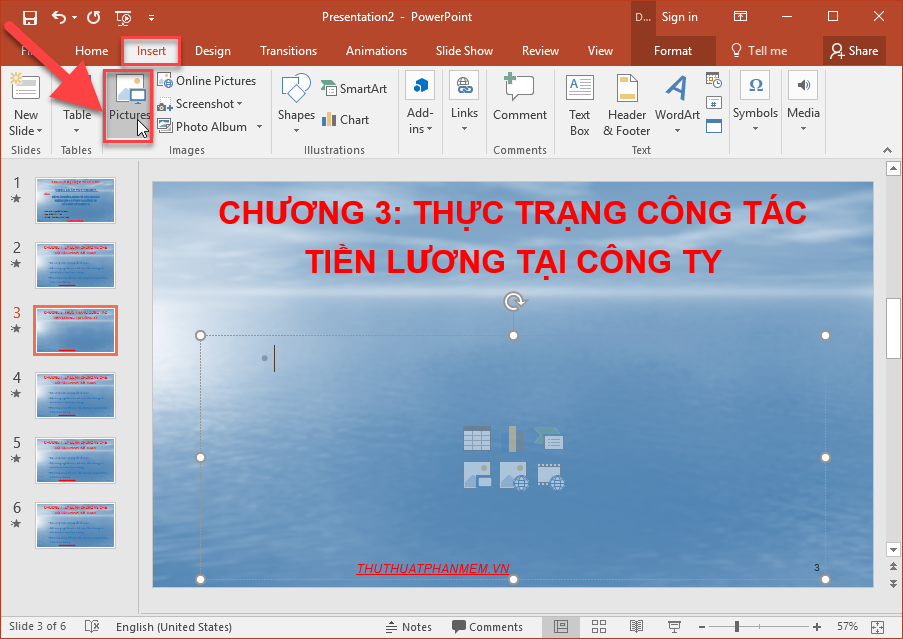 Steps to make presentation reports by Powerpoint fast and beautiful for beginners Picture 12
