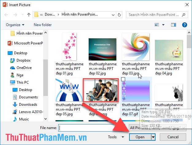 Steps to make presentation reports by Powerpoint fast and beautiful for beginners Picture 13