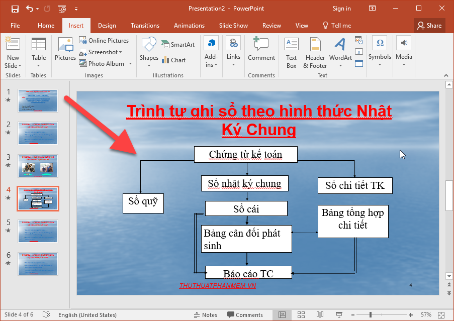 Steps to make presentation reports by Powerpoint fast and beautiful for beginners Picture 16