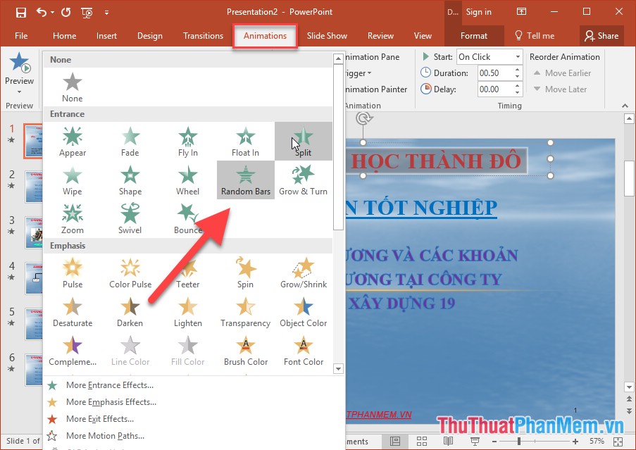 Steps to make presentation reports by Powerpoint fast and beautiful for beginners Picture 18