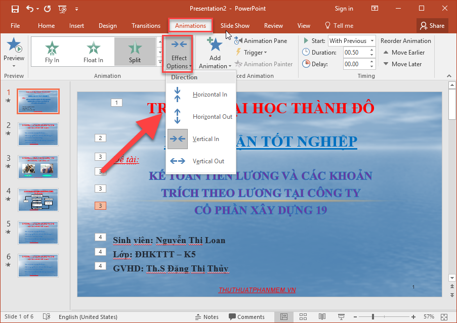 Steps to make presentation reports by Powerpoint fast and beautiful for beginners Picture 19