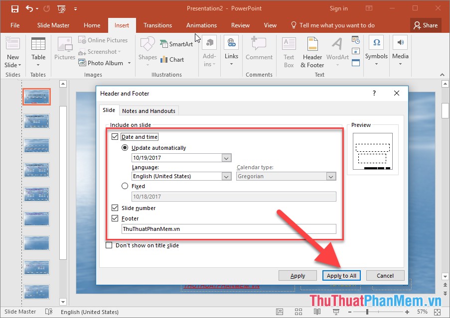 Steps to make presentation reports by Powerpoint fast and beautiful for beginners Picture 6