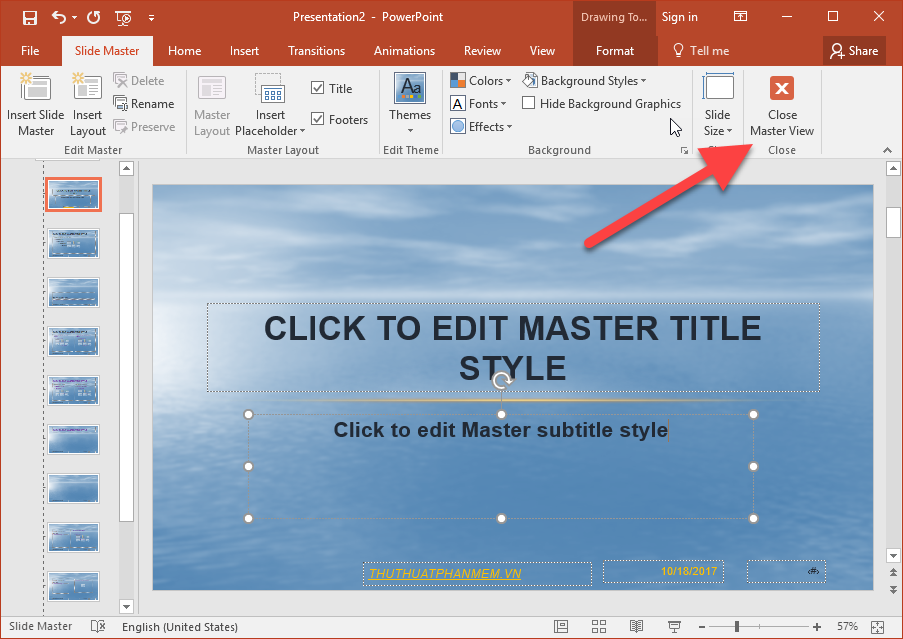 Steps to make presentation reports by Powerpoint fast and beautiful for beginners Picture 7