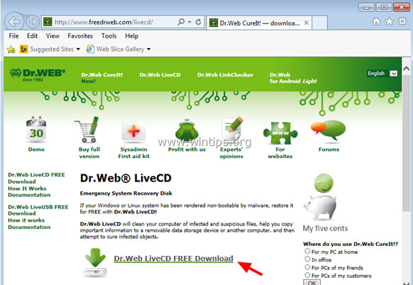 Steps to root Win32 virus: Expiro Picture 2