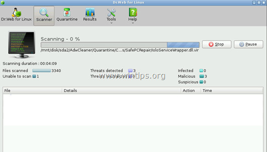 Steps to root Win32 virus: Expiro Picture 8
