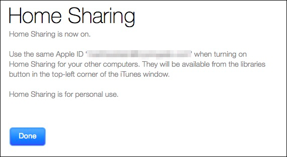 Steps to share iTunes library on iPhone or iPad Picture 3
