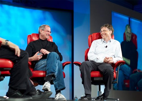 Steve Jobs has a vision, but Bill Gates is the one to do it! Picture 2