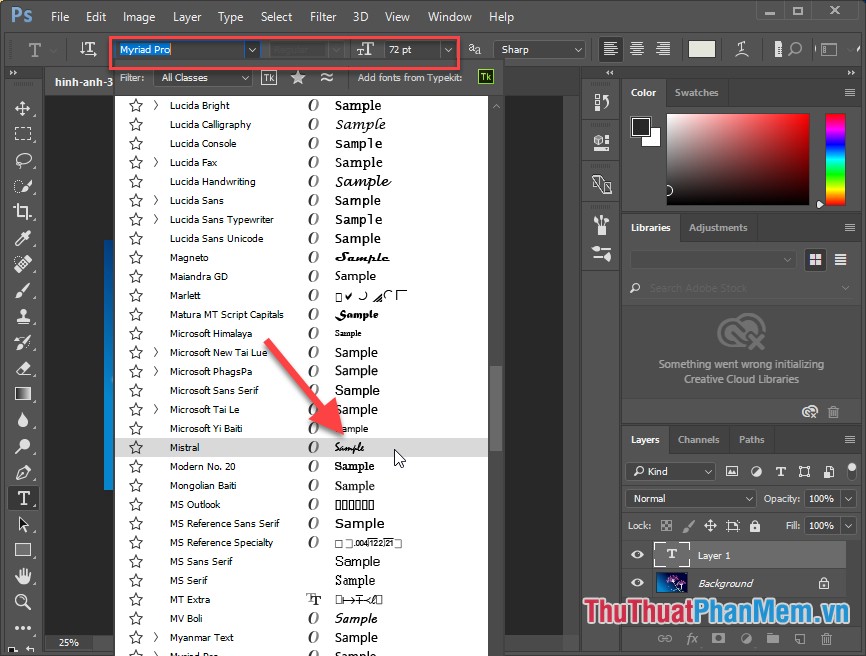Stitch text into photos with Photoshop, Insert text into photos with Photoshop Picture 5