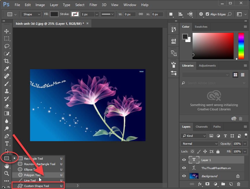 Stitch text into photos with Photoshop, Insert text into photos with Photoshop Picture 8