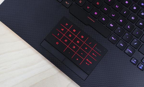 Strix Scar III - laptop running Asus' first generation 9 Core i9 chip, highly configurable, has' lock 'to personalize the computer Picture 8