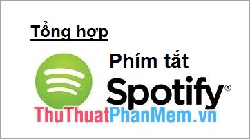 Summary of all keyboard shortcuts when using Spotify on PC makes operation easy and fast Picture 1