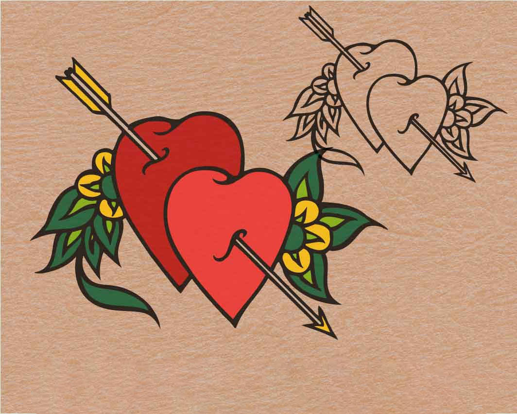 Summary of beautiful arrow shapes Picture 12