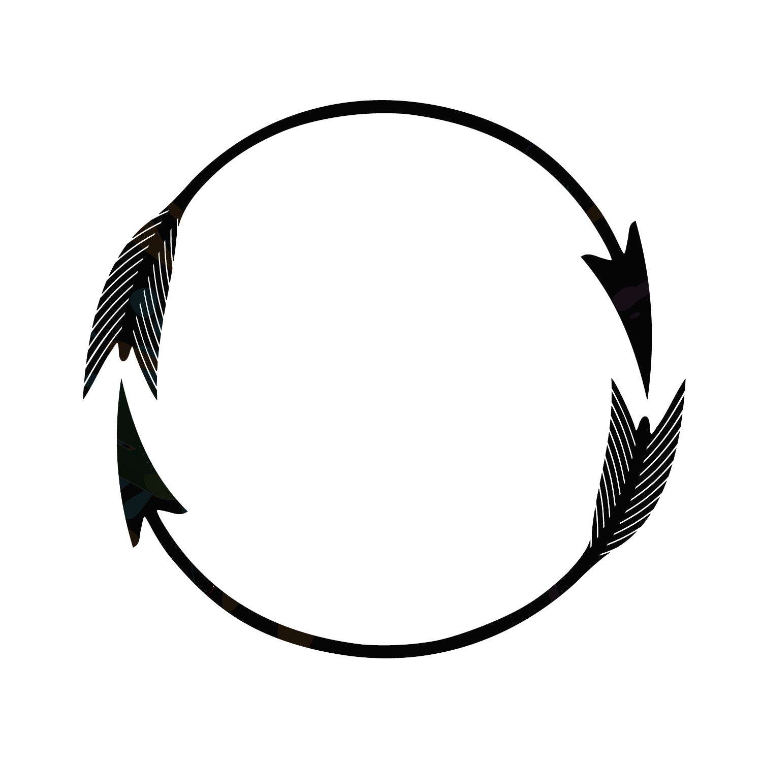 Summary of beautiful arrow shapes Picture 26